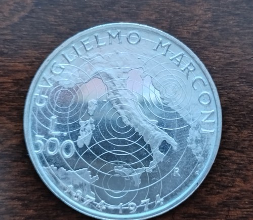 500 lire 1974 marconi - 500,