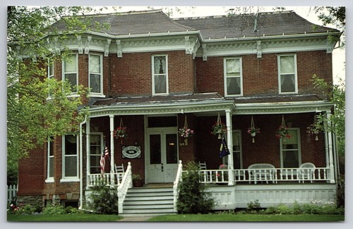 Cartolina chiusa voss - inn, bed