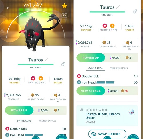 Shiny tauros paldea - shiny, (blaze)