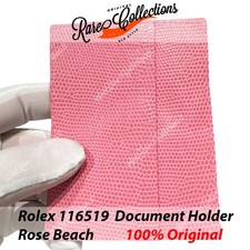 USED Usato Rolex Document Holder Daytona Beach 116519 Rose