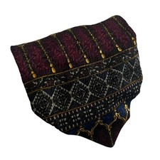 Cravatta Fratelli blu bordeaux