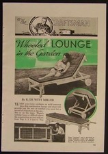 SEDIA CHAISE LONGUE regolabile prato 1939 Come costruire PIANI