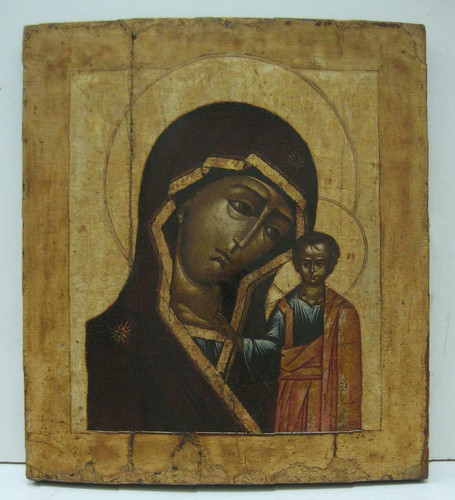 Icona russa antica xviii - russa,