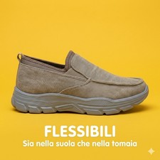 Scarpe uomo mocassino tela - ,