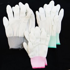 3x paia guanti antistatici lavoro sicurezza componenti elettronica GU3P