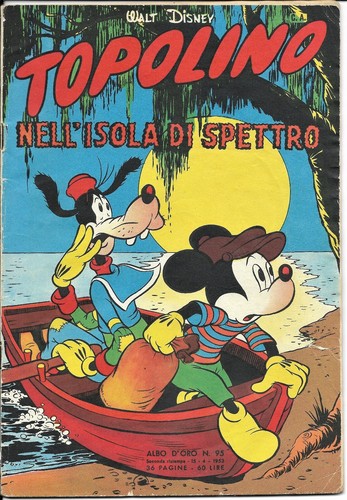 Topolino nell isola - topolino, di