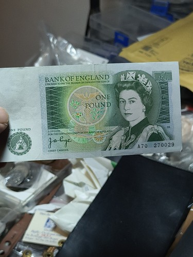 Banconota pound gran - banconota, 1