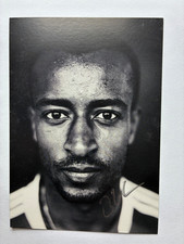 Autografo BENJAMIN KIBEBE-FC Lucerna-1 berretto SVEZIA-Midtjylland-Tromso-AK firmata