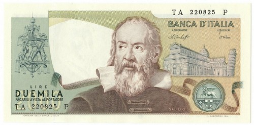 2000 lire banca - banca, d'italia