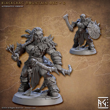 Mountain orc combattente - mountain,