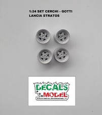 1:24 SET 4 CERCHI IN METALLO