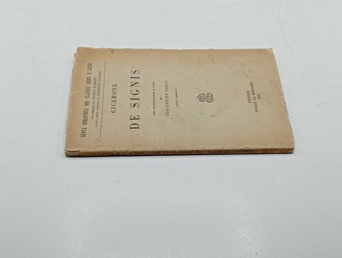 Libro cicerone signis - libro, de