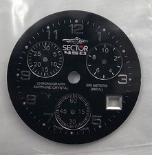 NOS Sector 450 chronograph