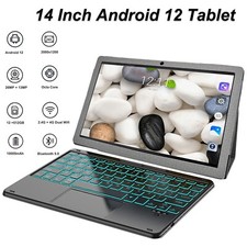 14in 4G Tablet Android 12 12GB