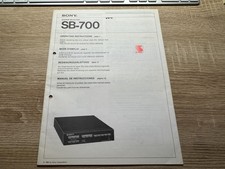 Sony Manuale D'uso Per