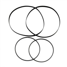 Cinghie di trasmissione di ricambio (set di 4 pezzi) per Pioneer CT‐W616DR Dual Deck (3)