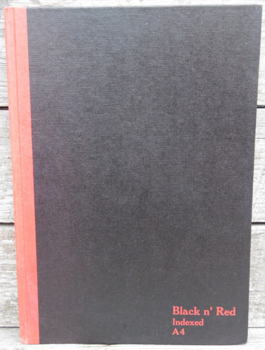 Notebook nero rosso - n',