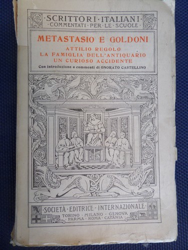 Metastasio goldoni attilio - e,