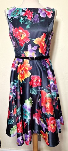 Abito donna stile anni nero - donna,