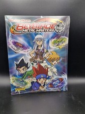 ALBUM FIGURINE PANINI BEYBLADE METAL MASTERS SIGILLATO SEALED FULL SET INSIDE