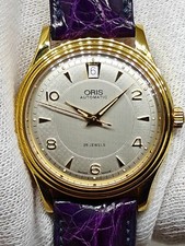 Oris 7445 Gold - 34mm - Cream