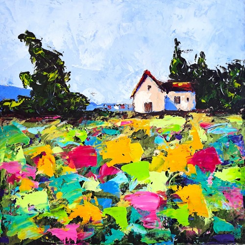 Quadro texas fiori selvatici - quadro,
