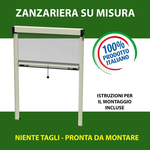 Zanzariera bottonata quadra - zanzariera,