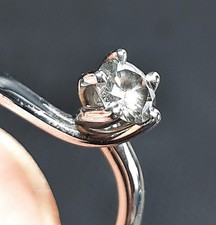 Anello Solitario oro