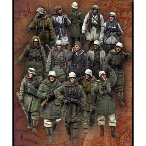 15pcs figures resin - figures, model