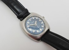 Orologio Swissonic elettronico Avia vintage da uomo con cinturino in pelle