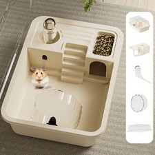 Hamster Cage Villa Transparent