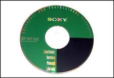 Sony ESML B&P-D015 Final Professional / Broadcast manuali di servizio CD ROM
