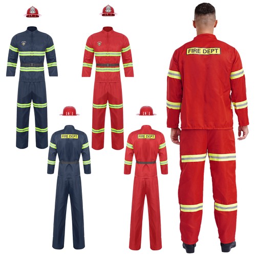 Costume uomo pompiere vestito