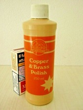 DETERSIVO VINTAGE STANHOME RAME E OTTONE CONFEZ. CON PRODOTTO PUBBLICITà  RARO