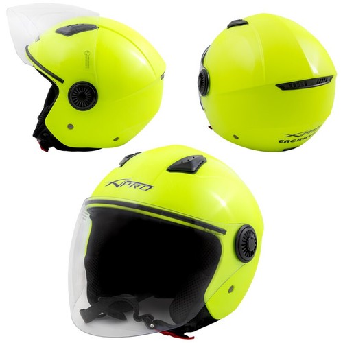 Casco jet visiera scooter - casco,