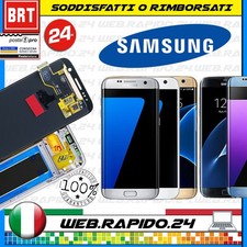 DISPLAY LCD+TOUCH SCREEN SAMSUNG GALAXY S7 SM-G930 F VETRO NERO ORO BIANCO BLU