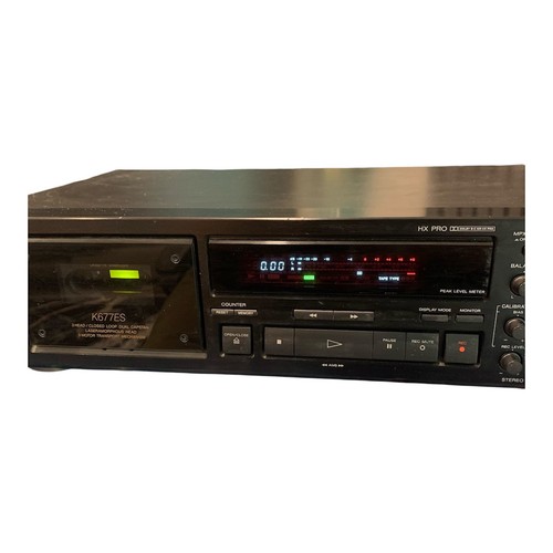 Sony k677es cassette deck - sony, tc-k677es