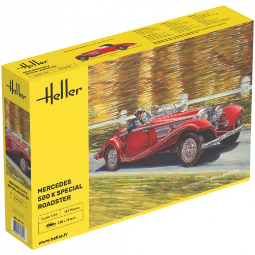 Heller mercedes 500 k - heller,