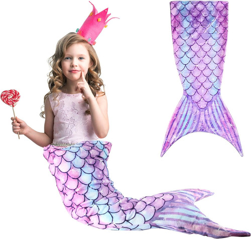 Coperta coda sirena - a,
