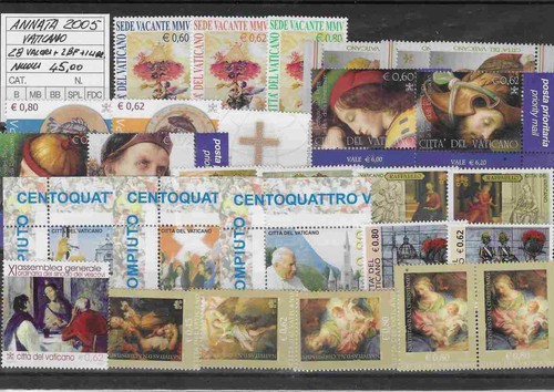 Vaticano 2005 annata completa - annata,