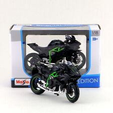 Modellino moto in lega Maisto 1:18 Kawasaki Ninja H2R giocattolo collezione regalo
