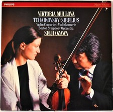 PHILIPS DIGITAL STEREO 1st 1986 TCHAIKOVSKY "Violin Concertos"Viktoria MULLOVA