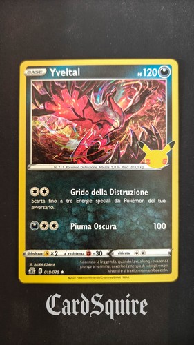 Pokemon yveltal 019 025 - 019/025, ♦