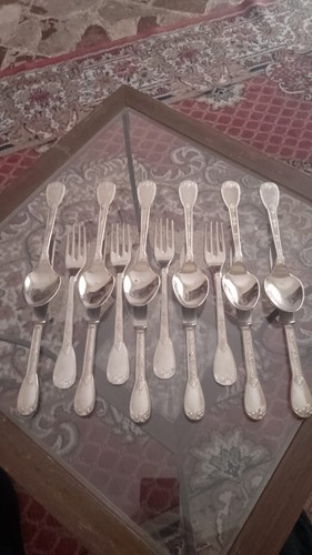 Set posate pezzi - set,