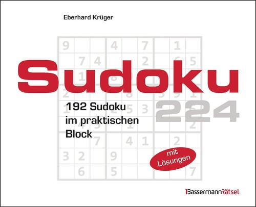 Sudokublock 224 eberhard - sudokublock,