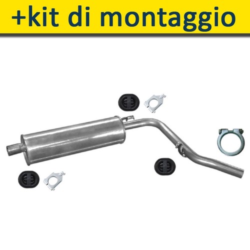 Silenziatore marmitta - silenziatore,