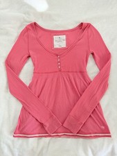 Raro top babydoll rosa vintage