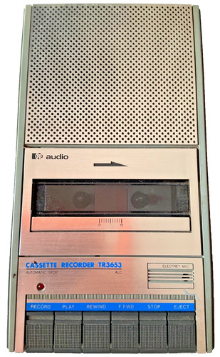 Registratore cassette - a,