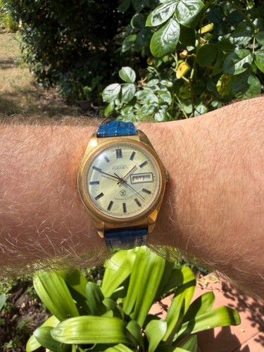 Raketa daydate gold plated - daydate,