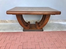 Elegante Tavolo Decò Allungabile in Noce - Restaurato (in corso d'opera)